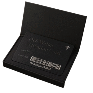 QFS Wallet Activation Card