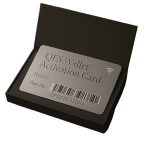 QFS Silver Wallet Activation Card